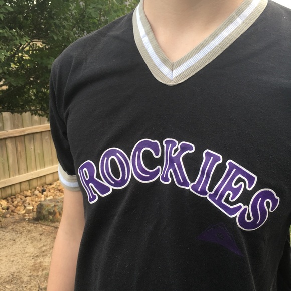 Vintage Rockies baseball ringer tee - Picture 4 of 4